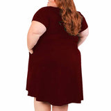 Lovemi -  Big size 9XL 2022 Summer Fat MOM Woman dress Loose plus size women clothing 9xl dress vestidos clearance sale