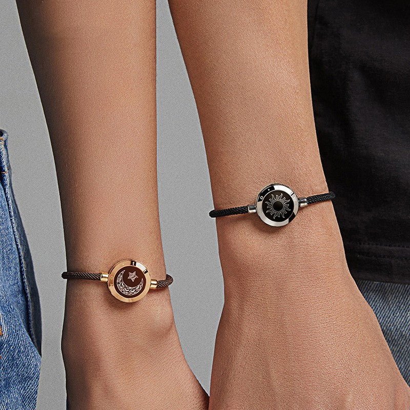 Lovemi -  Sun-Moon Smart Sensing Couple Bracelet