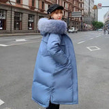 Fur-Trimmed Hooded Winter Coat-1