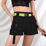 LOVEMI  Short black / S Lovemi -  spring and summer ins hot European and American style