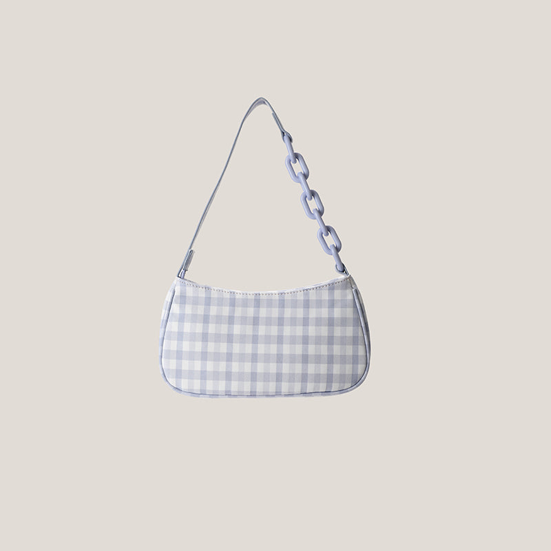 Lovemi -  Female baguette bag lattice chain bag