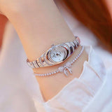 Lovemi -  Ladies Gold Watch Diamond Wristwatch Female Fashion Bracelet Watches Women Full Diamond Watch