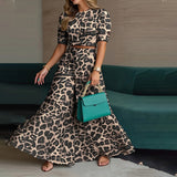 Chic Printed Top & Trousers Set