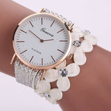 Lovemi -  Fashion Geneva Flowers Watches Women Dress Elegant Quartz Bracelet Ladies Watch Crystal Diamond Wrist Watch Gift Reloj Mujer