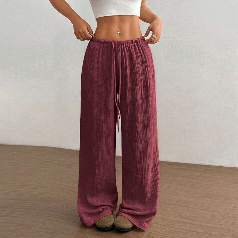 Plus Size Wide Leg Lounge Pants
