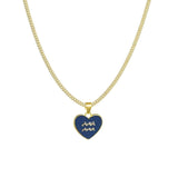 Collier d'amour Constellation 12, personnalisé en forme de cœur, chaîne clavicule, bijoux à la mode pour femmes, saint valentin