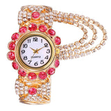Lovemi -  All-match Ladies Diamond Claw Chain Quartz Watch