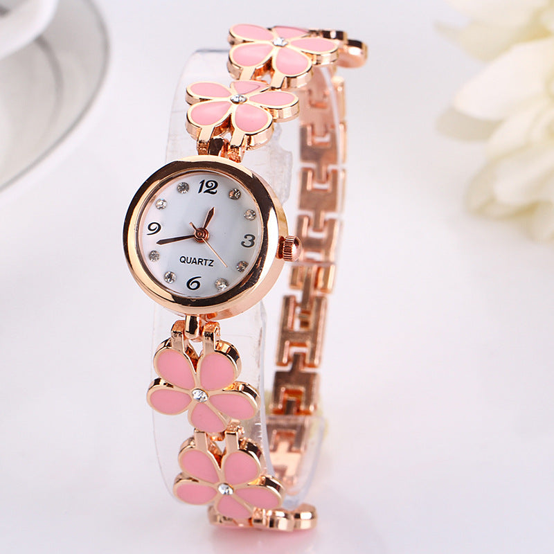 Lvpai Luxury Casual Fashion Bracelet Watch Flower Strap Wristwatch Dress Elegance Quartz Watch For Women Gift Watch