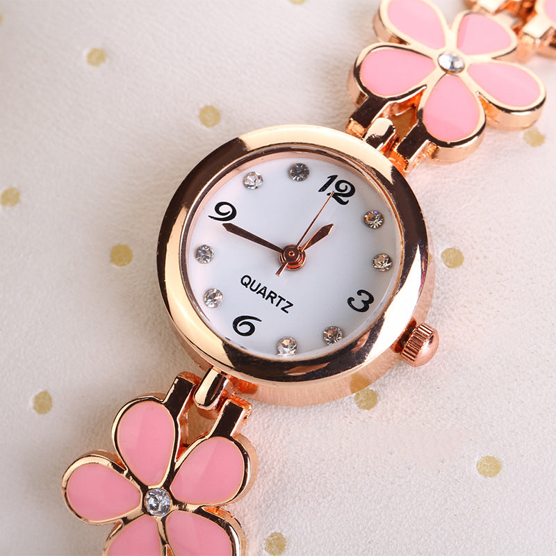 Lvpai Luxury Casual Fashion Bracelet Watch Flower Strap Wristwatch Dress Elegance Quartz Watch For Women Gift Watch