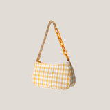 Lovemi -  Female baguette bag lattice chain bag
