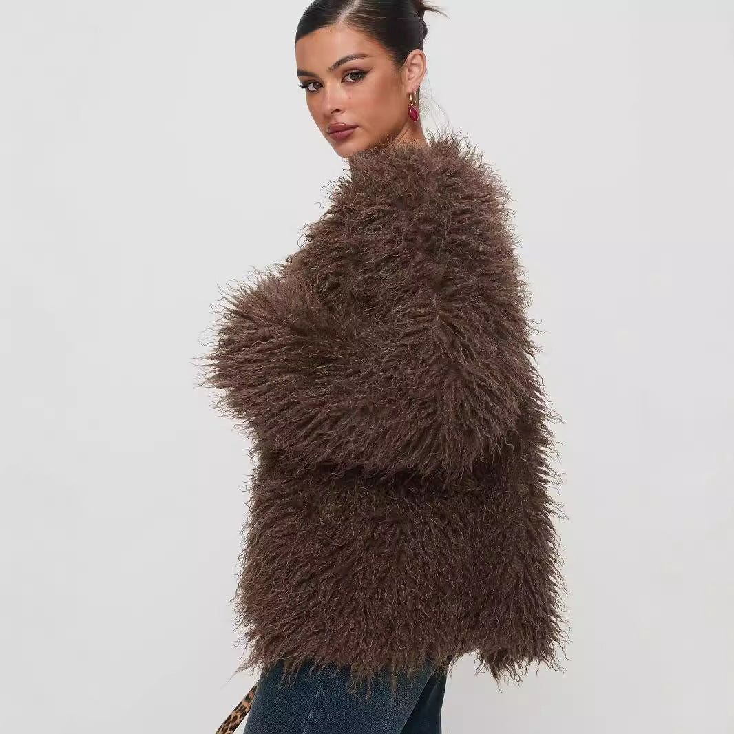 Chic Faux Fur Winter Jacket