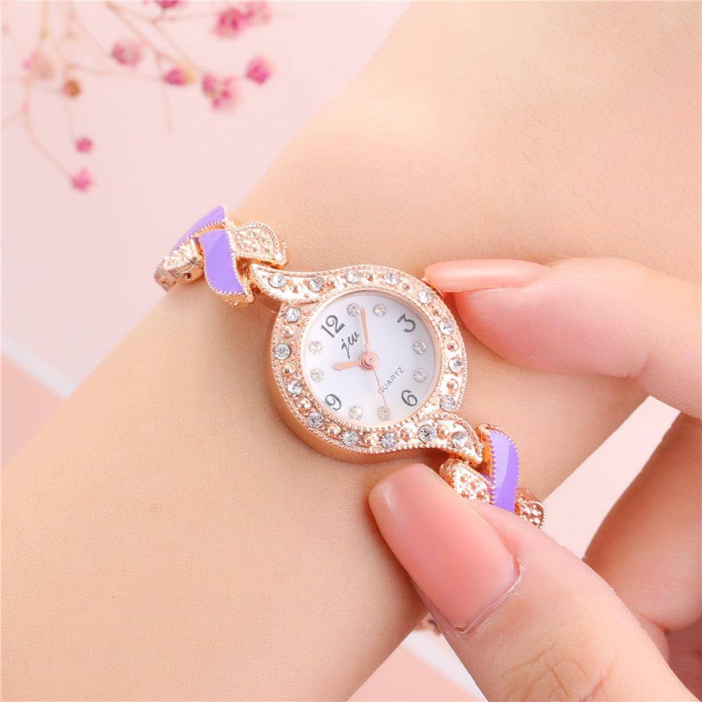Lovemi -  Leaf bracelet quartz wrist watch