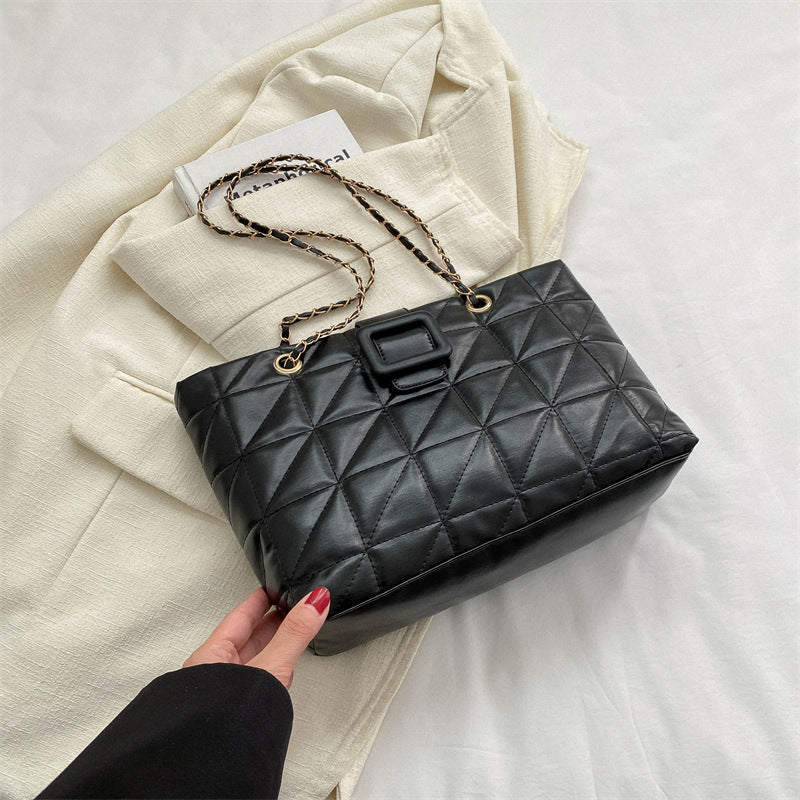 Women Shoulder Bags Trendy Chic Chanel-style Rhombus Chain Bag