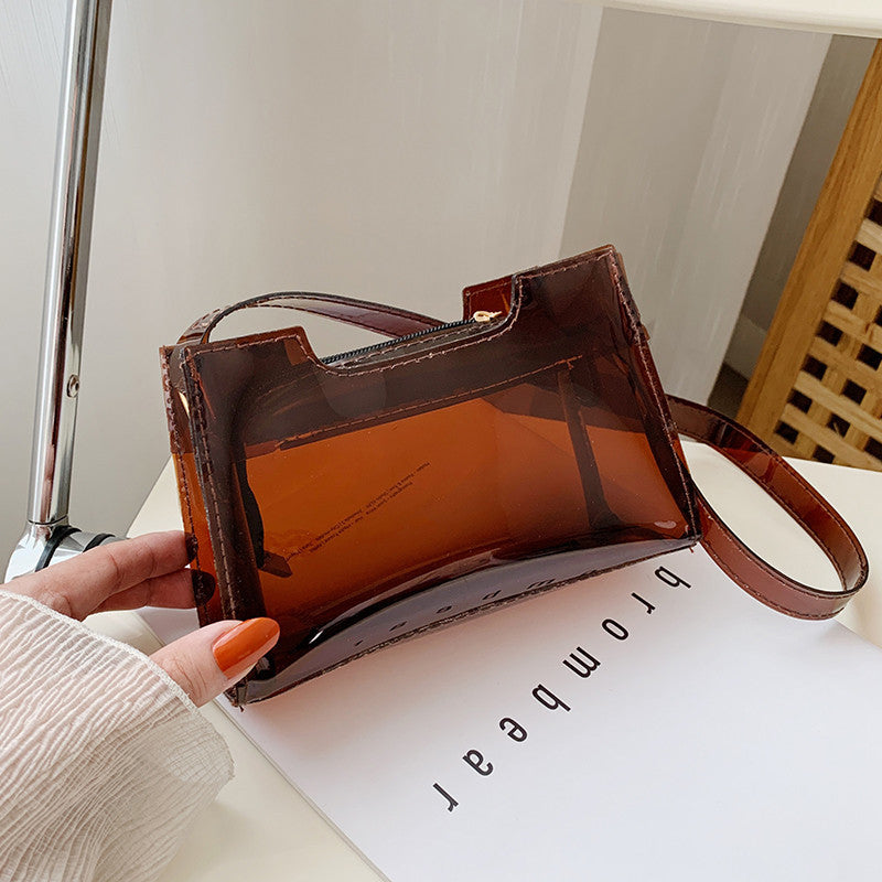 Lovemi -  Jelly Bag Portable Underarm Bag Women's Shoulder Bag