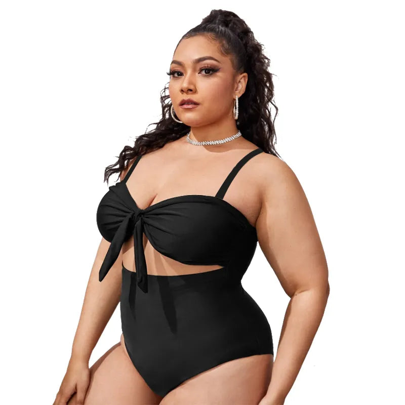 2022 Women Plus Size Swimsuit One Piece Push Up Swimwear Large Big Plussize Swimming Suits Beachwear Bathing Suits