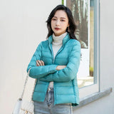 Veste de printemps pour femmes, manteaux bouffants Ultra légers et à la mode, 15 couleurs, duvet chaud, coréen, Slim Fit, Parkas 5XL
