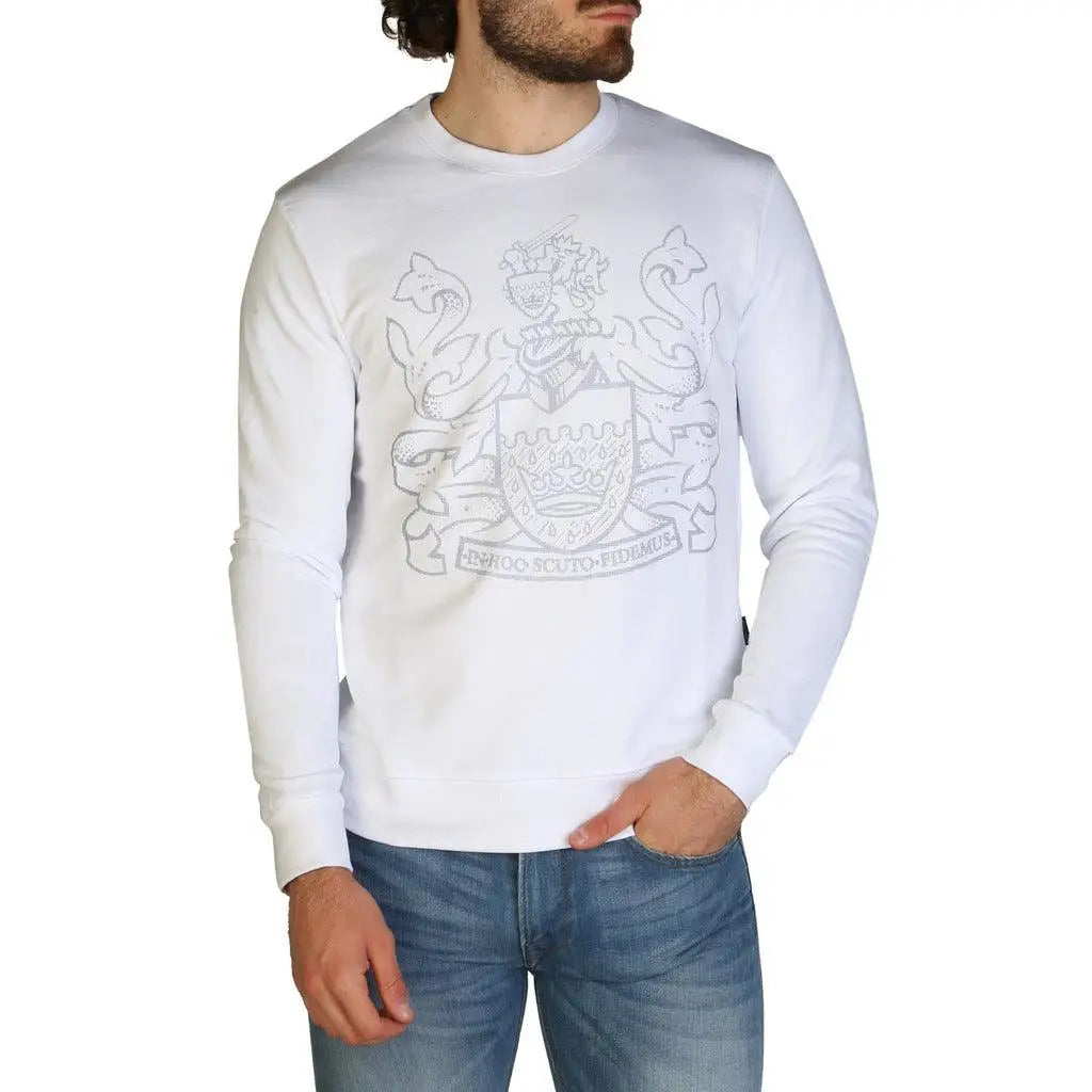 Aquascutum - FAI001 - white / S - Clothing Sweatshirts