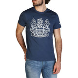 Aquascutum - QMT002M0 - blue-1 / S - Clothing T-shirts