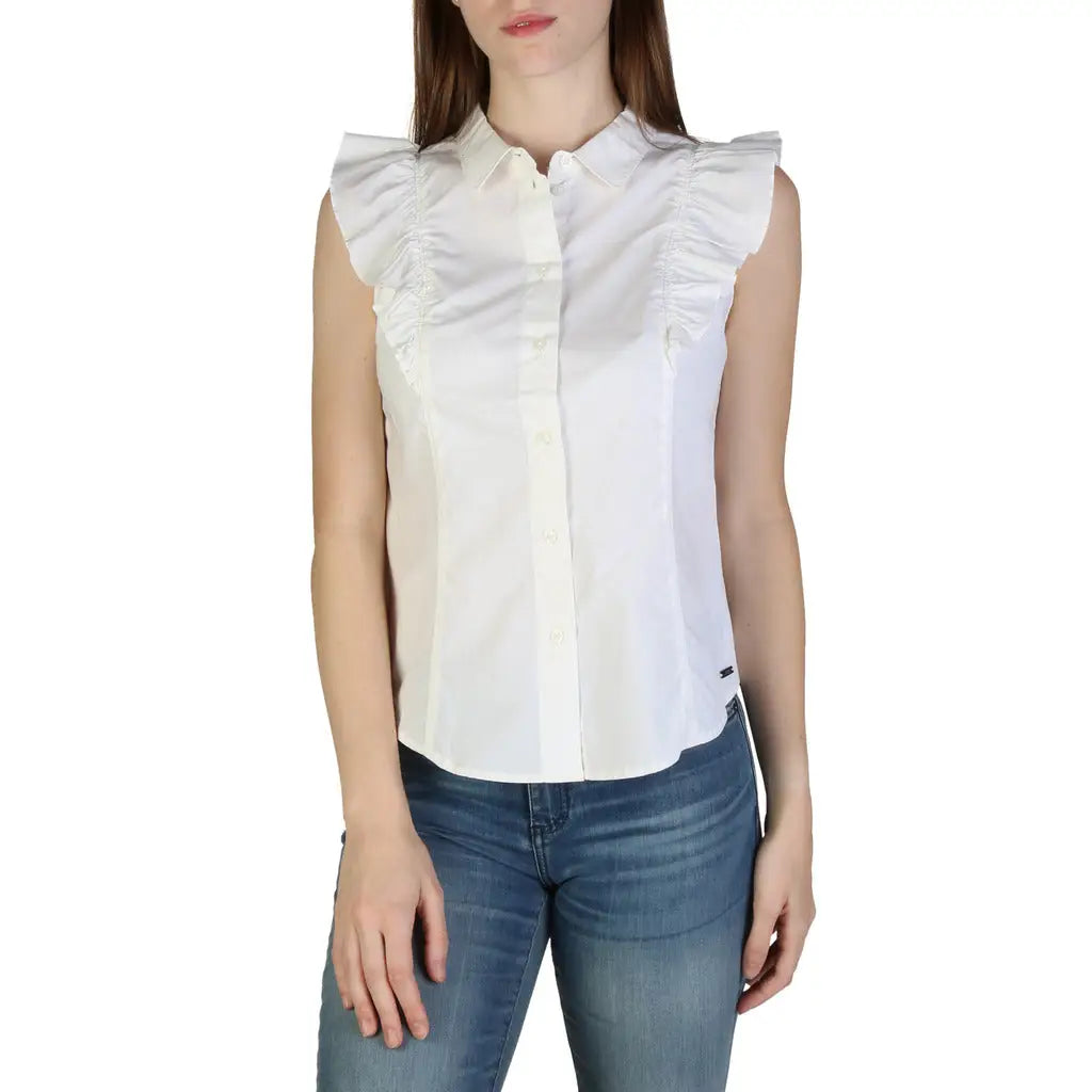 Armani Exchange - 3ZYC08YNP9Z - white / L - Clothing Shirts