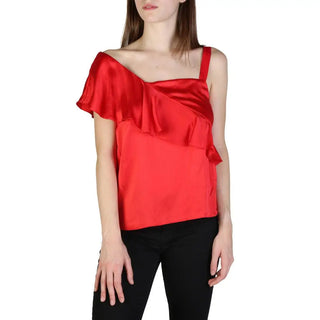 Armani Exchange - 3ZYH35YNBTZ - red / S - Clothing Tops