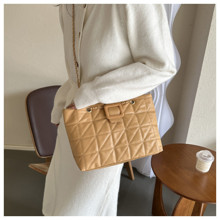 Lovemi -  Women Shoulder Bags Trendy Chic Chanel-style Rhombus Chain Bag