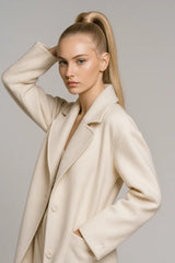 Double-Breasted Wool Coat