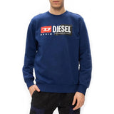 Diesel - S-GIRK-CUTY - blue / S - Clothing Sweatshirts