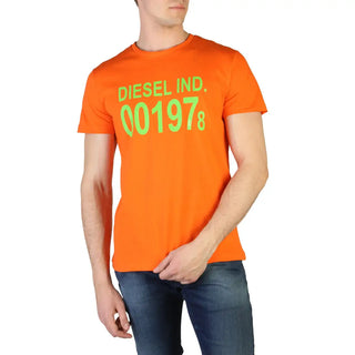 Diesel - T-DIEGO_00SASA - orange / S - Clothing T-shirts