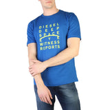 Diesel - T_JUST_J5 - blue / S - Clothing T-shirts