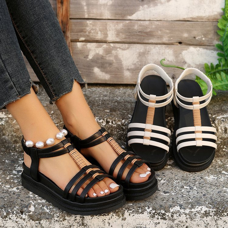 Lovemi -  Wedge Platform Sandals