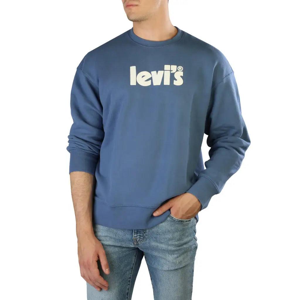Levis - 38712 - blue / S - Clothing Sweatshirts