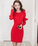 LOVEMI  0 S / Red Evening Dresses