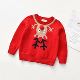 LOVEMI  1 Fall deer / 120cm Children's Christmas sweater