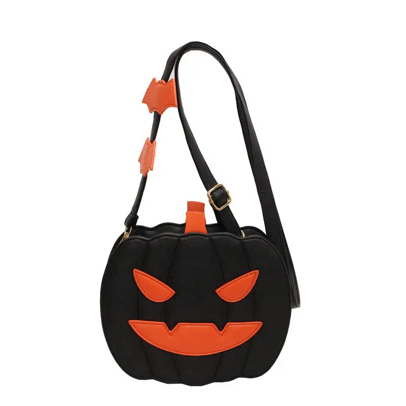 Lovemi - 2023 Halloween Bags Funny Pumpkin Cartoon Shoulder