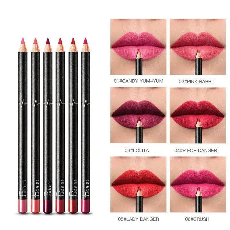 36 Color Lip Liner Waterproof Non-smudge Nude Color-1Style-4