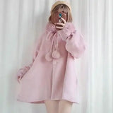 LOVEMI - A Dream Coat for Sweet Girls Cute Winter Long Sleeve Wool