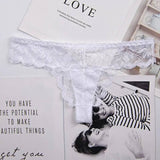 LOVEMI - Adjusted Cozy Lace Briefs G Thongs Underwear Lingerie For