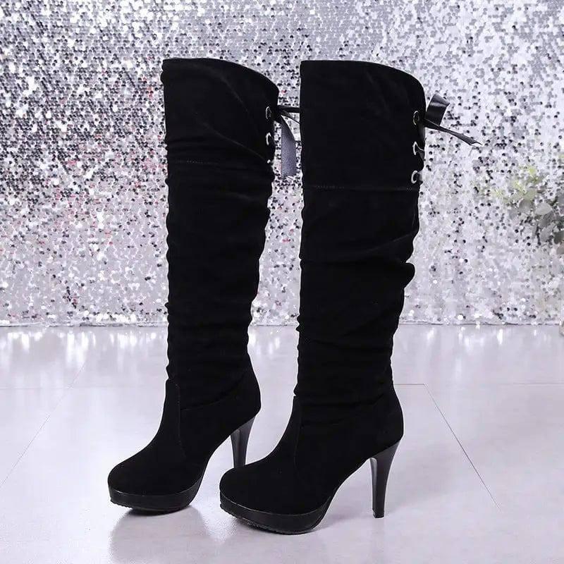 all-match high heel women over the knee boots-5