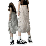 American Retro Suit Skirt Women-2