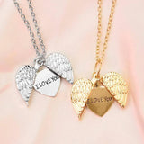 Ornament European And American Women's Fashion Necklace Open Box Letters-1