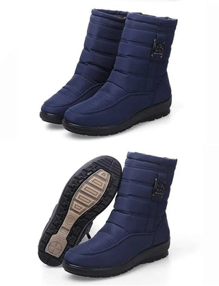 Antiskid Waterproof Women Fashion Boots - Blue / 37 - Boots