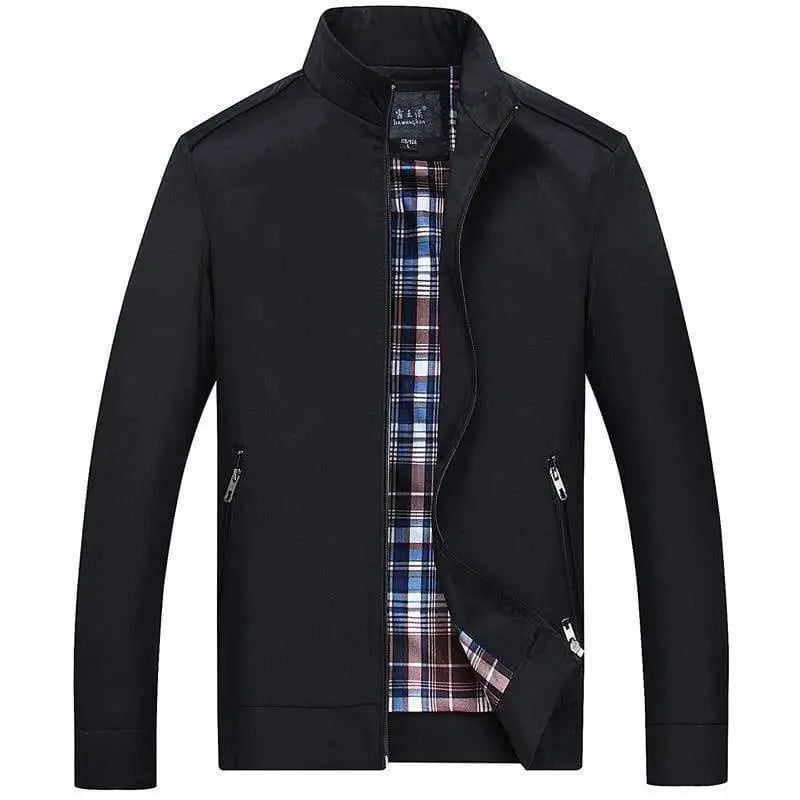 LOVEMI - autumn men's thin jacket, extra large code business jacket,