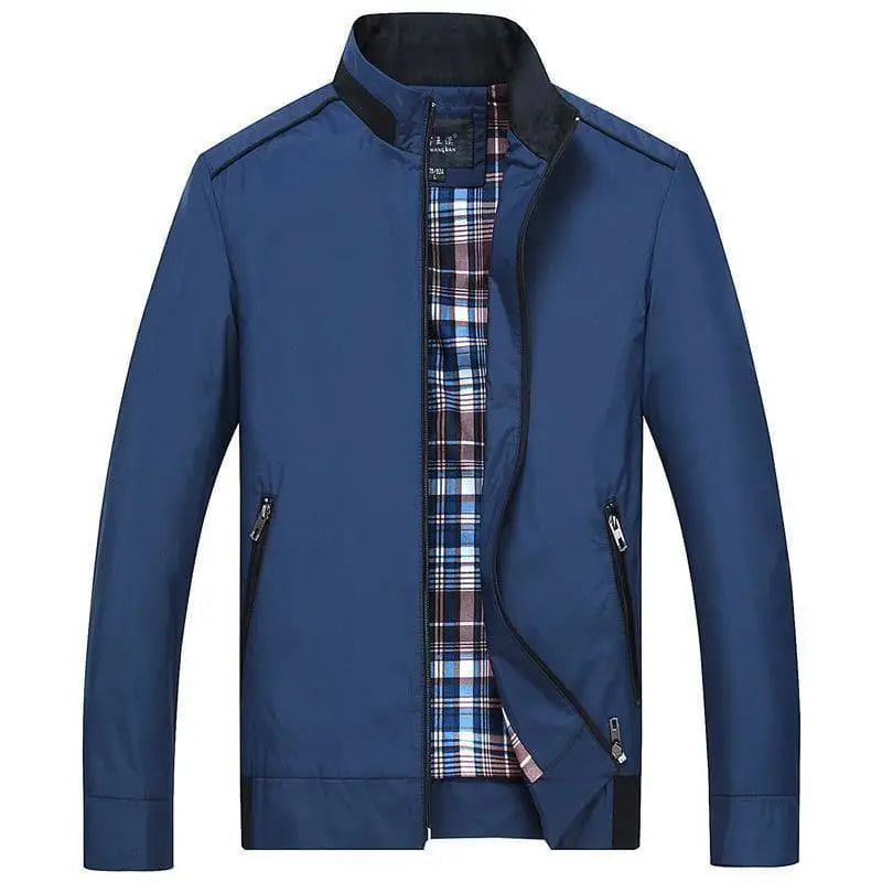LOVEMI - autumn men's thin jacket, extra large code business jacket,