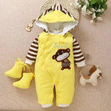 LOVEMI  Baby clothing 01 / 66cm Lovemi -  Warm Thick Baby Jumpsuit Newborn Climb Clothes