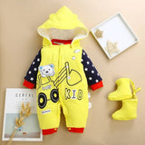 LOVEMI  Baby clothing 03 / 80cm Lovemi -  Warm Thick Baby Jumpsuit Newborn Climb Clothes