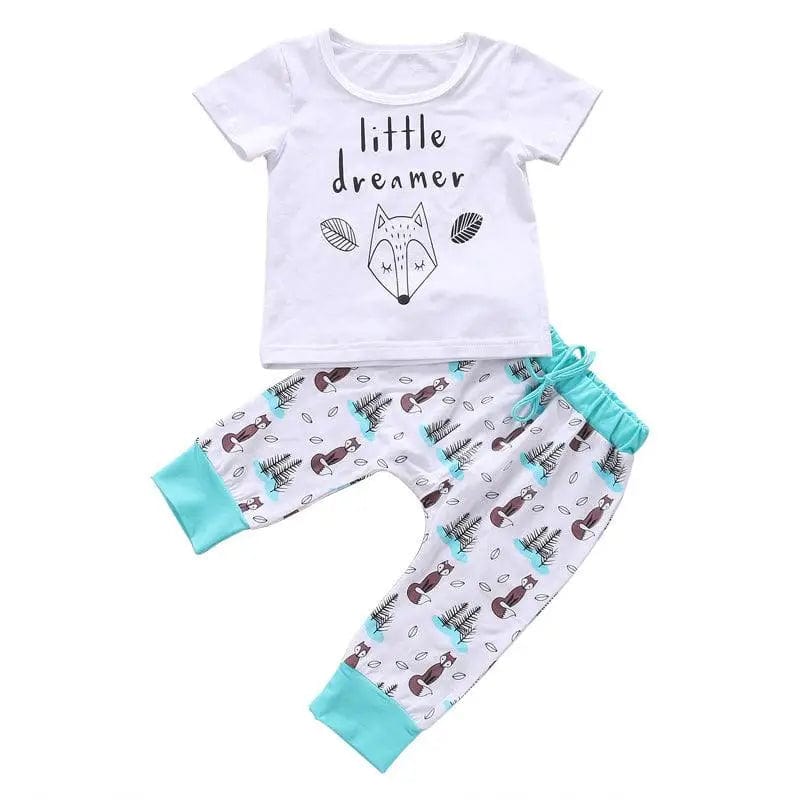 LOVEMI  Baby clothing 100cm Lovemi -  Newborn Baby Clothes Set T-shirt Tops+Pants Little Boys and