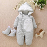 LOVEMI  Baby clothing 18 / 90cm Lovemi -  Warm Thick Baby Jumpsuit Newborn Climb Clothes