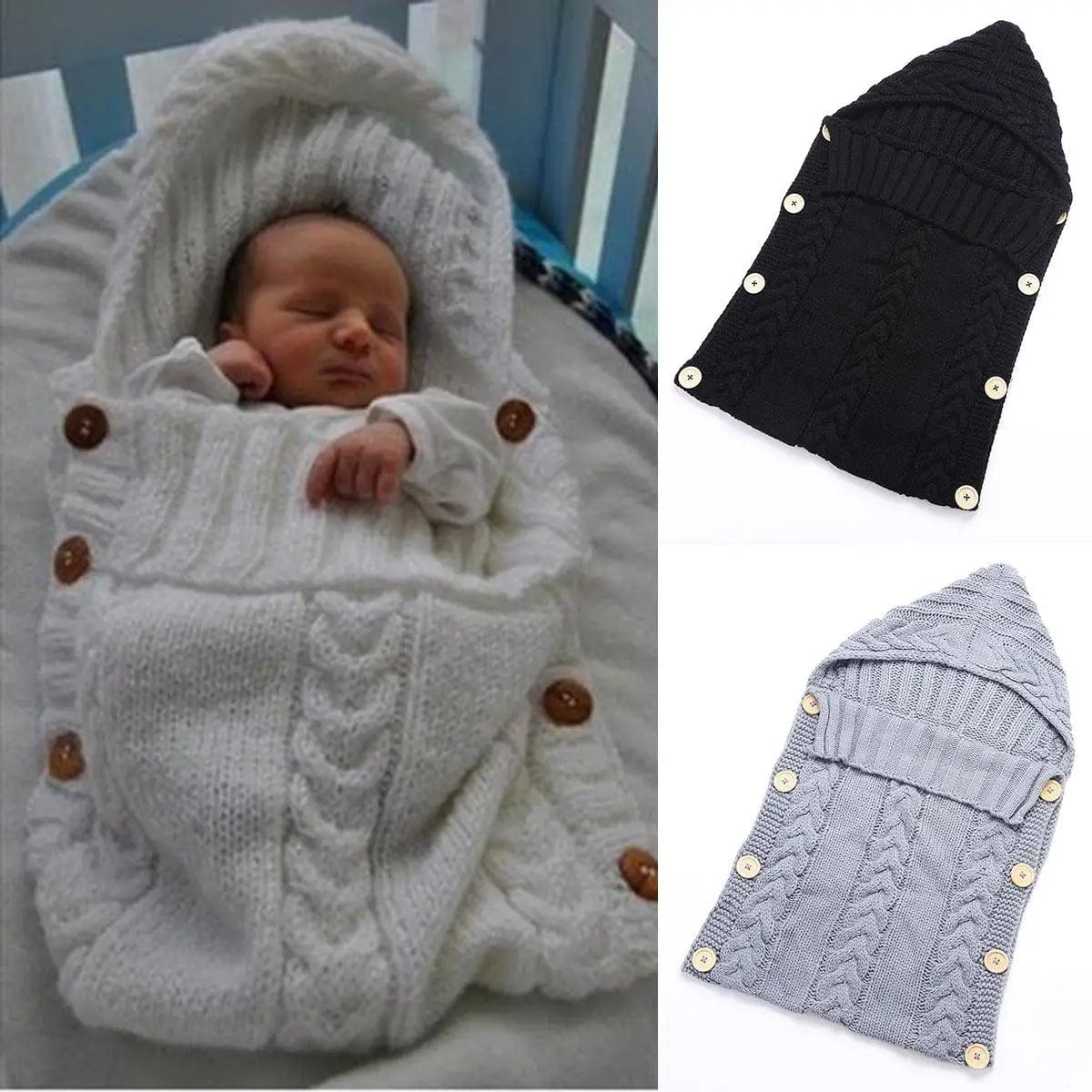 LOVEMI  Baby clothing Lovemi -  Knitted Baby Sleeping Bag