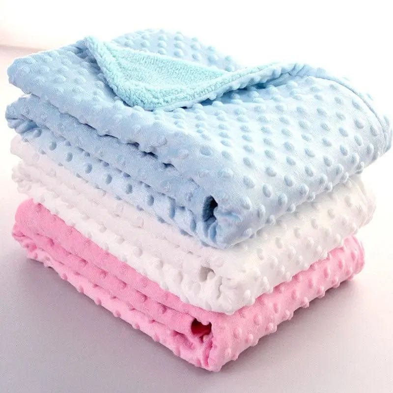 LOVEMI  Baby clothing Lovemi -  Polar Dot Baby Blanket Blanket Newborn Baby Swaddle Wrap