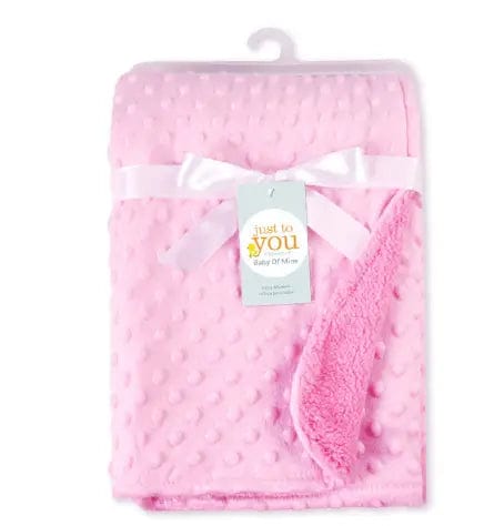 LOVEMI  Baby clothing Pink / 102x76cm Lovemi -  Polar Dot Baby Blanket Blanket Newborn Baby Swaddle Wrap